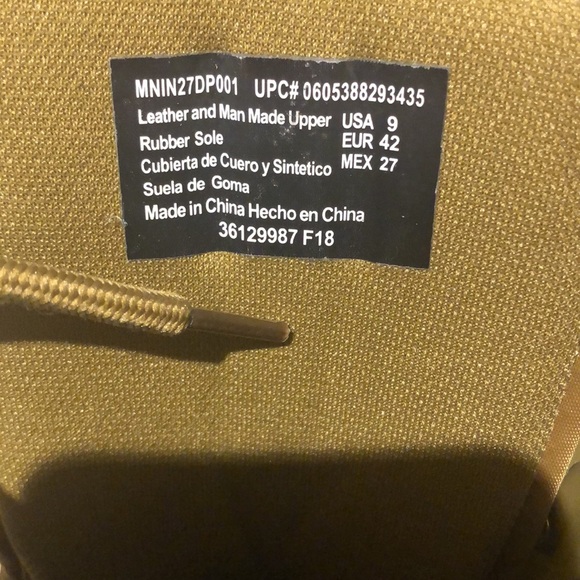 Botas militares color tan para hombre o para mujer, poco uso. - Picture 5 of 6